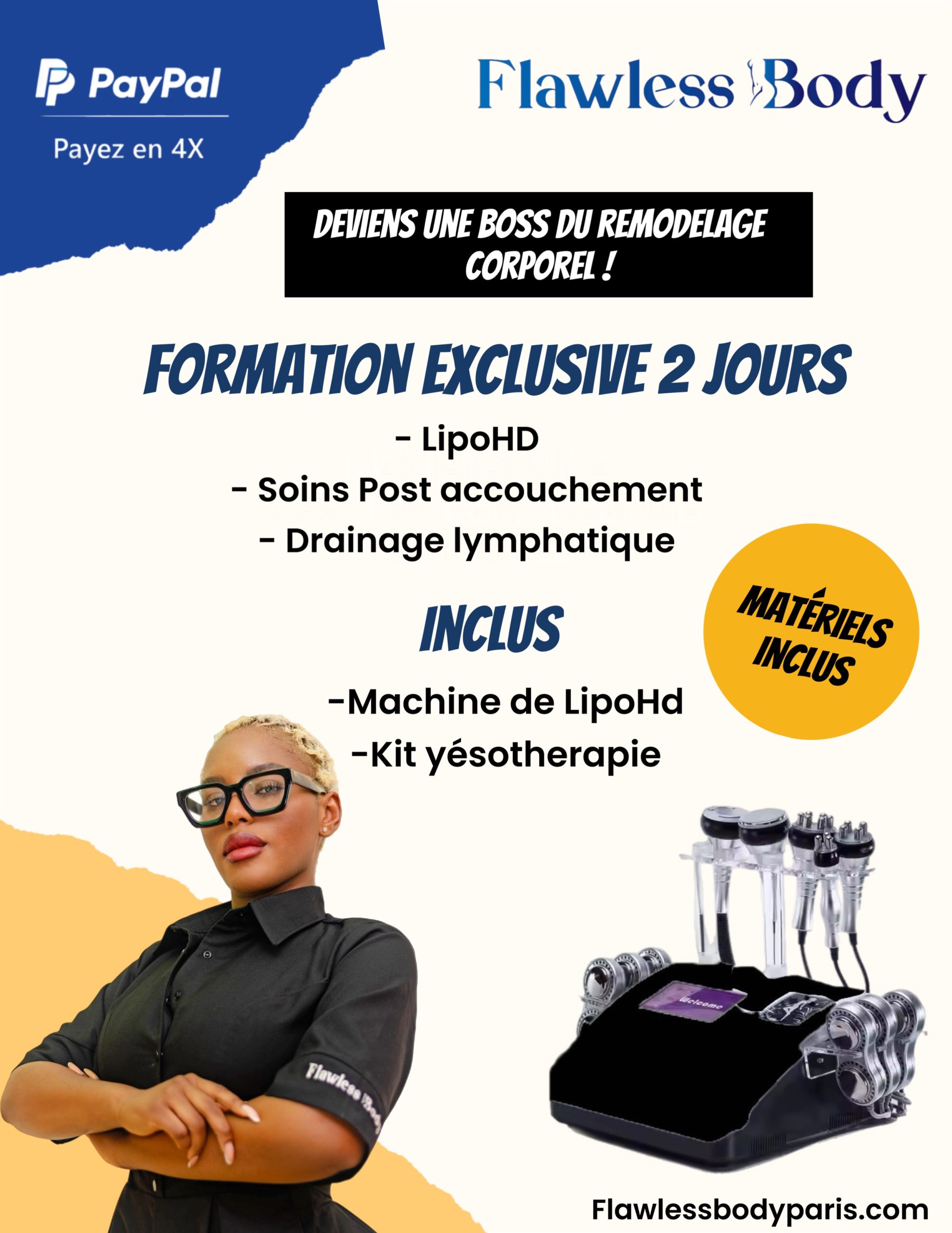 Formation Exclusive FLAWLESSBODY – LipoHD 2 Jours