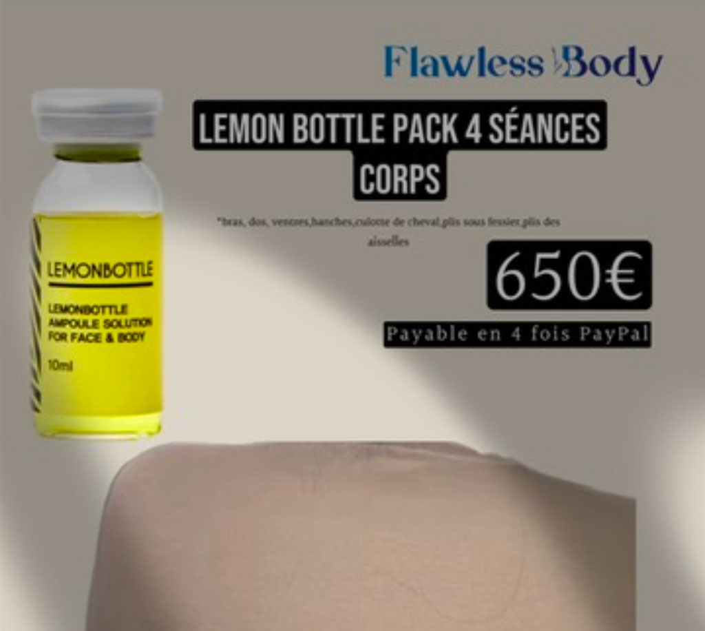 Lemon Bottle Pack 4 Séances – Corps